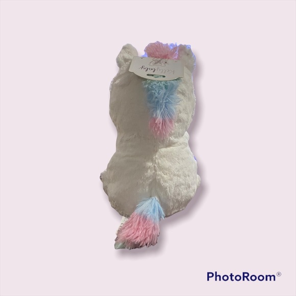 KellyBaby by KellyToy 13” Unicorn Plush Rattle with Crinkly Ears - Picture 2 of 2